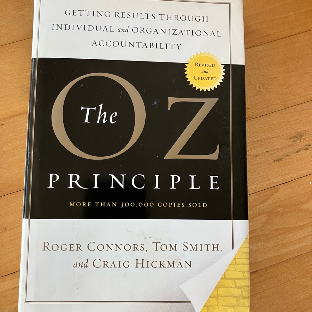 The Oz Principle Book - hardback edition